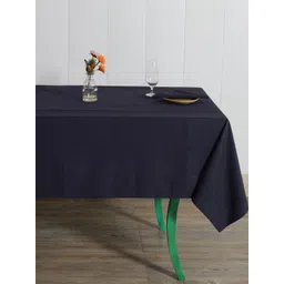 HANDICRAFT PALACE 6 Seater Cotton Table Cover With 6 Napkins-picture-22