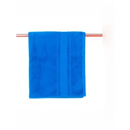 HANDICRAFT PALACE Blue Cotton 300 GSM Bath Towel-picture-22