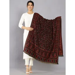 HANDICRAFT PALACE Ethnic Motifs Woven Design Shawl-picture-14