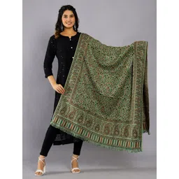 HANDICRAFT PALACE Ethnic Motifs Woven Design Shawl-picture-10