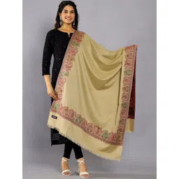 HANDICRAFT PALACE Ethnic Motifs Woven Design Shawl-picture-13