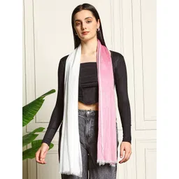 HANDICRAFT PALACE Women Ombre Viscose Rayon Tasseled Scarf-picture-26