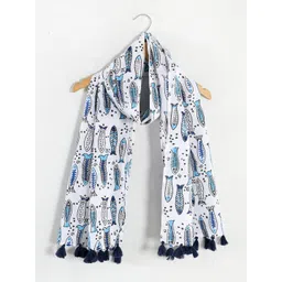 HANDICRAFT PALACE Women Printed Cotton Scarf-picture-10