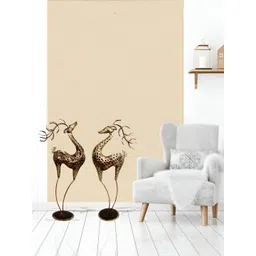 HANDICRAFTS PARADISE Bronze 2 Pieces Deer Extra Large Figurine Showpiece-picture-10