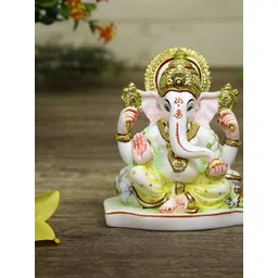 HANDICRAFTS PARADISE Multicoloured Religious Idol Showpiece-picture-37