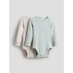 H&M 2-Pack Adjustable-Fit Long-Sleeved Bodysuits-picture-34