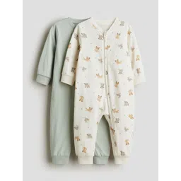 H&M 2-Pack Cotton Sleepsuits-picture-34