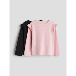 H&M 2-Pack Frill-Trimmed Jersey Top-picture-46