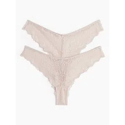 H&M 2-Pack Lace Brazilian Briefs-picture-40
