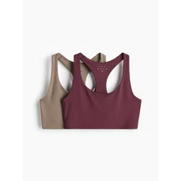 H&M 2-Pack Medium Support Sports bras image 1