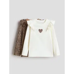 H&M 2-Pack Printed Jersey Tops-picture-30