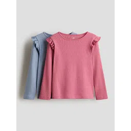 H&M 2-Pack Ribbed Cotton Tops-picture-32