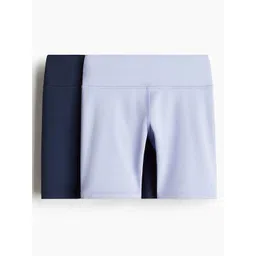 H&M 2 Pack Sports Cycling Shorts In Drymove-picture-20