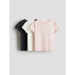 H&M 3-Pack Cotton Jersey Tops-picture-28