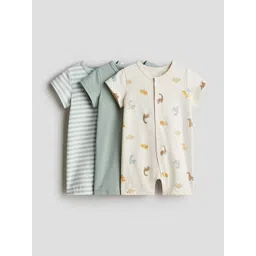 H&M 3-Pack Cotton Sleepsuits-picture-29