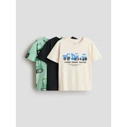 H&M 3-Pack Cotton T-shirts-picture-50