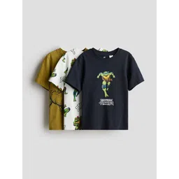 H&M 3-Pack Printed T-Shirts-picture-42