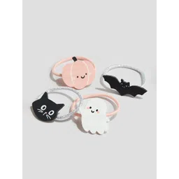 H&M 4-Pack Appliqud Hair Elastics image 2