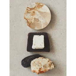 H&M Beige and White Marble Soap Dish-image-45