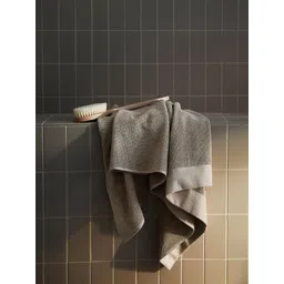 H&M Beige Cotton Terry Bath Towel-picture-17
