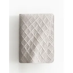 H&M Beige Quilted Bedspread-picture-35