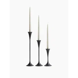 H&M Black Large Metal Candle Holder-picture-25