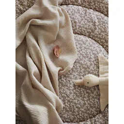 H&M Boys Beige Pure Cotton Muslin Comfort Blanket-picture-11