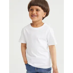 H&M Boys Solid Cotton T-shirt-picture-40