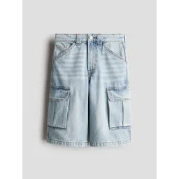 H&M Cargo Denim Shorts-picture-40