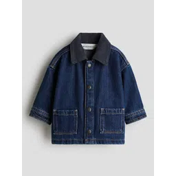 H&M Corduroy-Collar Denim Jacket-picture-52