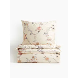 H&M Cotton Sateen Single Duvet Cover Set-picture-33