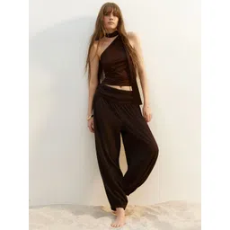 H&M Crinkled Balloon-Leg Trousers-picture-36