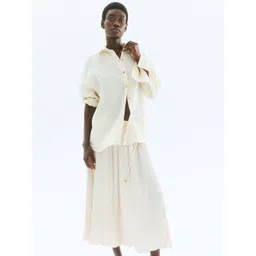 H&M Crinkled Twill Skirt-picture-39