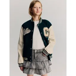 H&M Denim Frill Skirt-picture-45