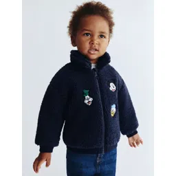 H&M Embroidery-Detail Teddy Jacket-picture-48