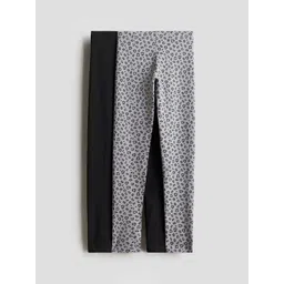 H&M Girls 2-Pack Cotton Leggings-picture-19