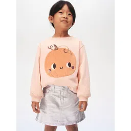 H&M Girls Shimmering Denim Skirt-picture-12