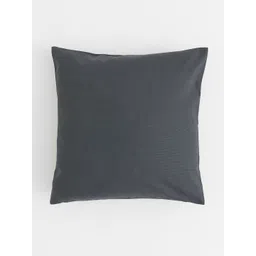 H&M Grey Cotton Canvas Cushion Cover-picture-32