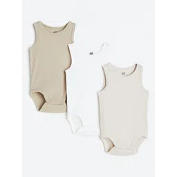 H&M Infant Boys 3-Pack Sleeveless Bodysuits-picture-55
