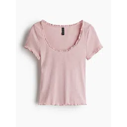H&M Lace-Trimmed Top-picture-24