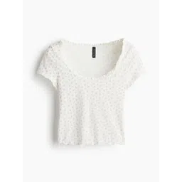 H&M Lace-Trimmed Top-picture-10