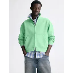 H&M Loose Fit Boxy Zip-Through Sweatshirt-picture-34