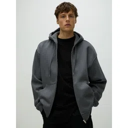 H&M Loose Fit Zip-Through Hoodie-picture-39