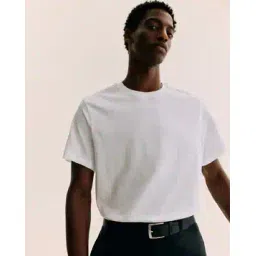 h&m Men Regular Fit Round-Neck Cotton T-Shirt-picture-25