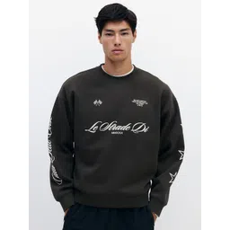 H&M Oversized Fit Printed Sweatshirt-picture-43