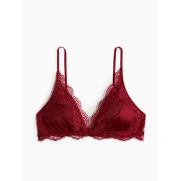 H&M Padded Soft Microfibre & Lace Bra-picture-39