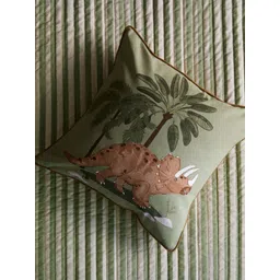 H&M Printed Cotton Canvas Cushion Cover-picture-12