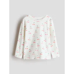 H&M Printed Jersey Top image 1