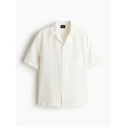 H&M Regular Fit Linen-Blend Resort Shirt-picture-24