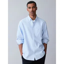 H&M Regular Fit Oxford Shirt-picture-34